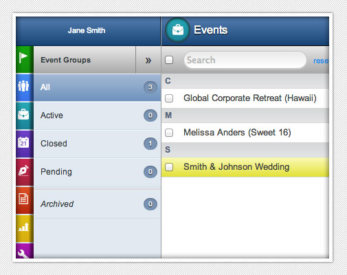 online party planner tool